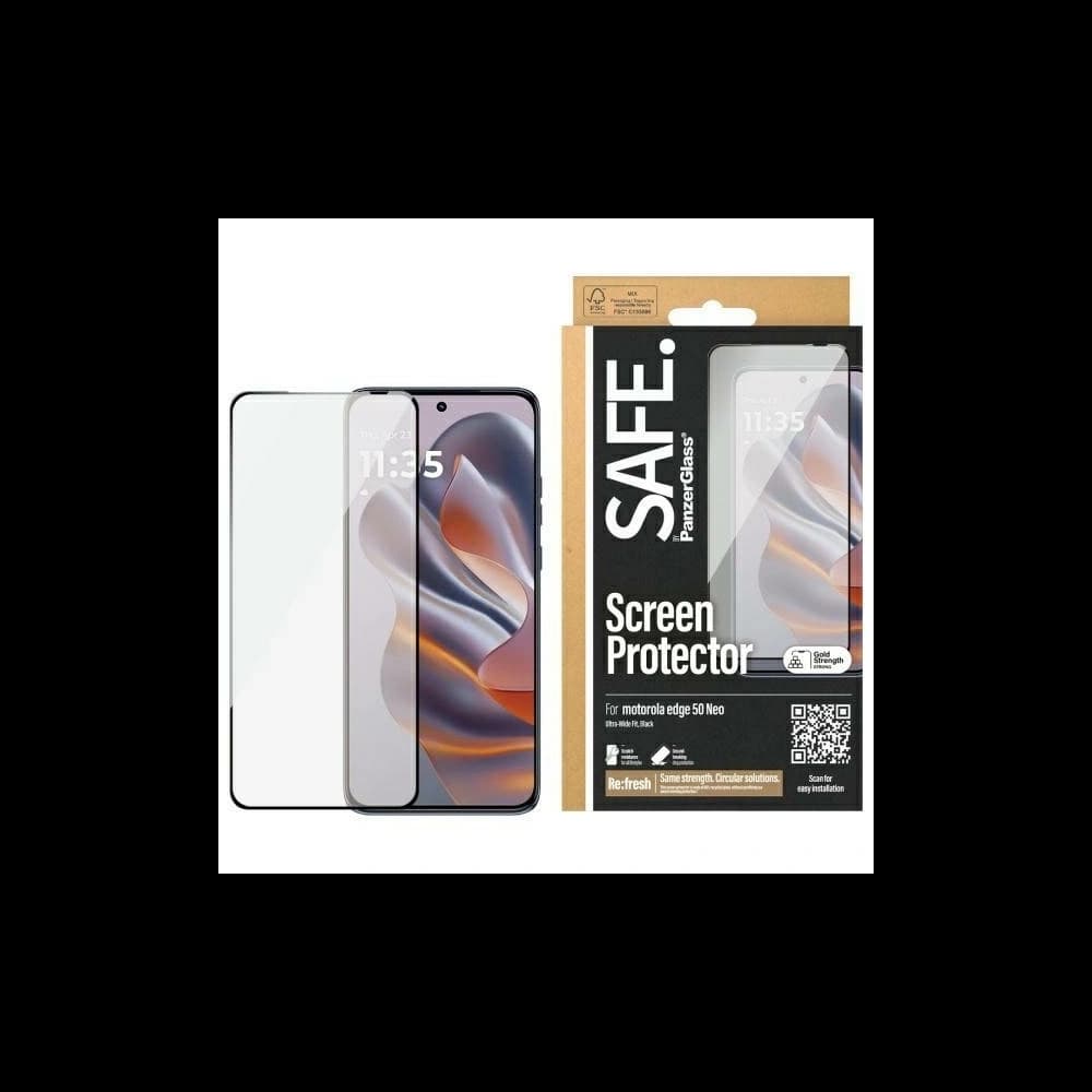 SAFE by PanzerGlass Motorola Edge 50 Neo Screen Protection Ultra-Wide Fit