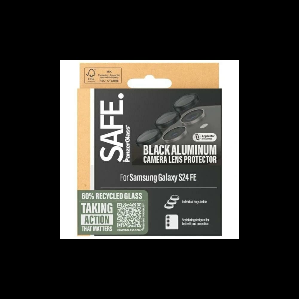 SAFE by PanzerGlass Samsung Galaxy S24 FE Lens Protector czarny/black - 4