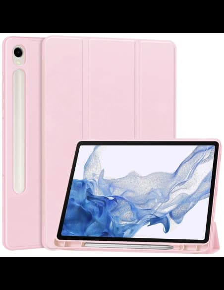 Bizon Case Tab Lizard Samsung Galaxy Tab S9 rosa