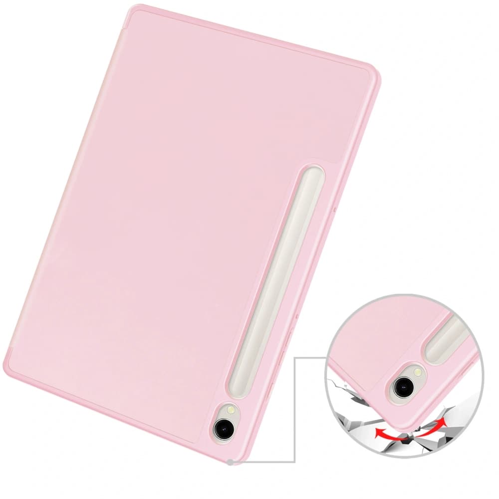 Bizon Case Tab Lizard Samsung Galaxy Tab S9 rosa - 2