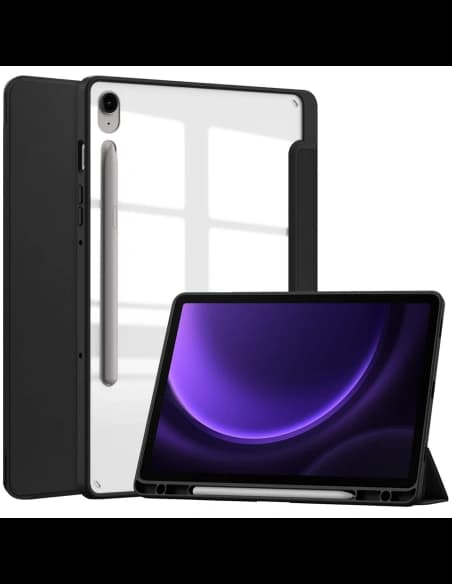 Bizon Case Tab Clear Matt Samsung Galaxy Tab S9 / S9 FE black