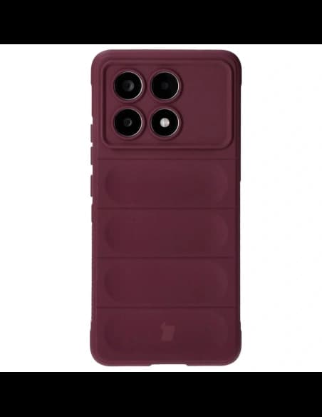 Pancéřové pouzdro Bizon Case Tur do Xiaomi Poco X6 Pro tmavě fialové