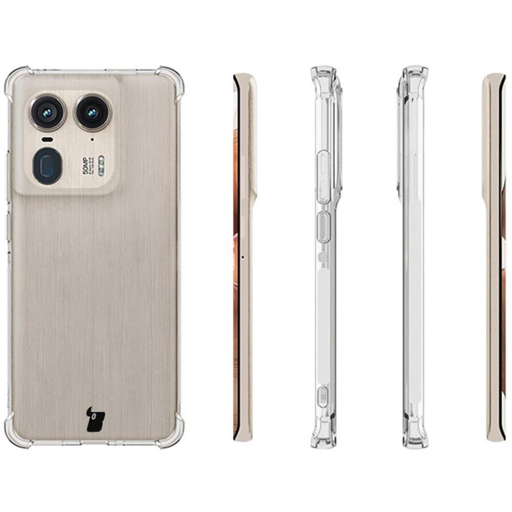 Bizon Case Salpa Motorola Edge 50 Ultra klar - 3