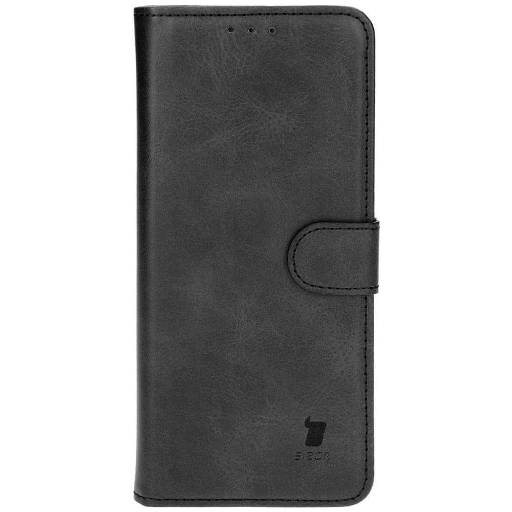 Etui s klopou Bizon Case Pocket pro Motorola Edge 50 Pro černé - 3