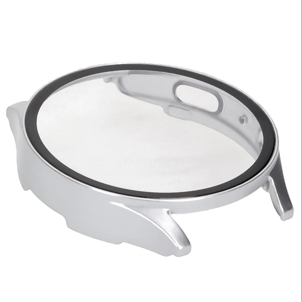 Bizon Case+Glass Uhr Samsung Galaxy Watch 7 44 mm satin silber - 7