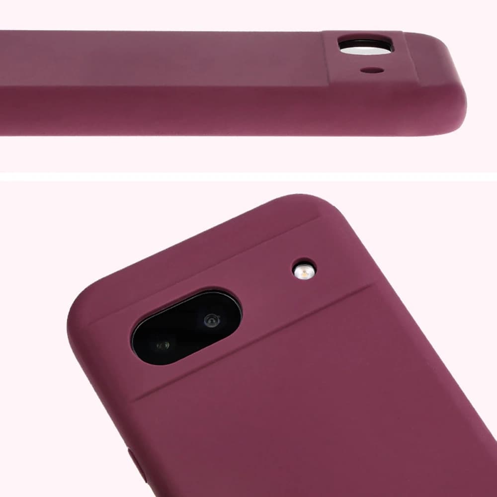 Bizon Soft Case Google Pixel 8a sötét lila - 8