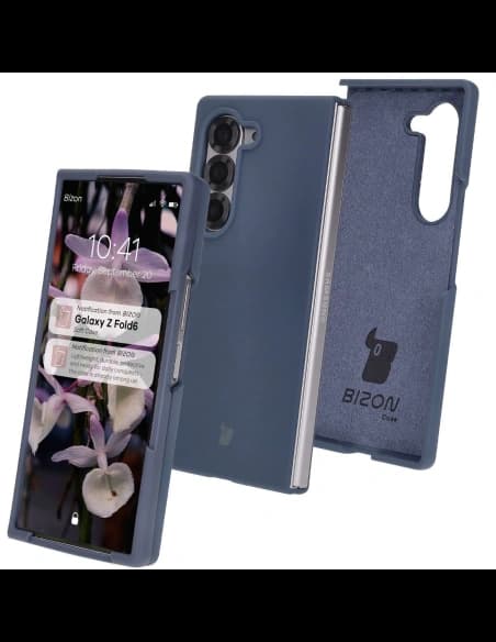 Bizon Soft Case Samsung Galaxy Z Fold6 tengerészkék