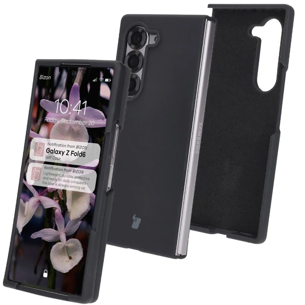 Bizon Soft Case Samsung Galaxy Z Fold6 fekete