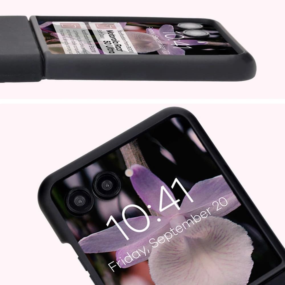 Bizon Soft Case Motorola Razr 50 Ultra negru - 6
