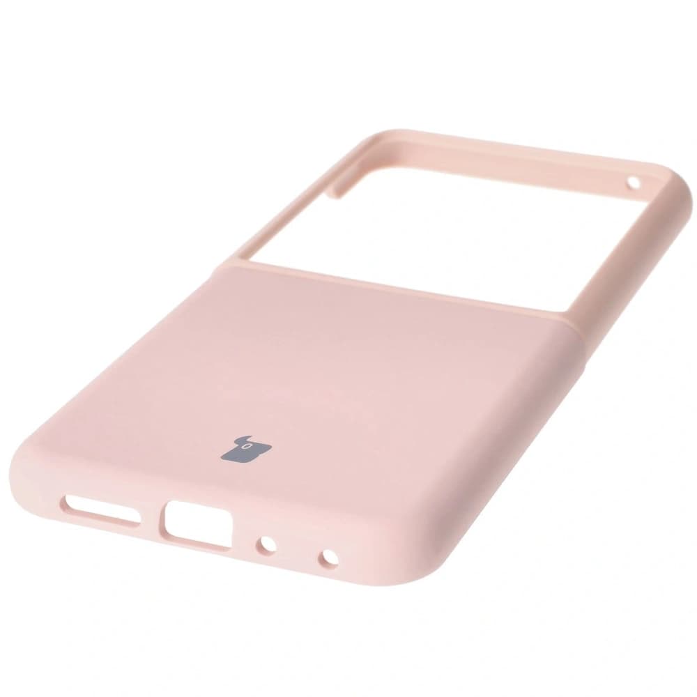 Bizon Soft Case Motorola Razr 50 Ultra roz deschis - 3