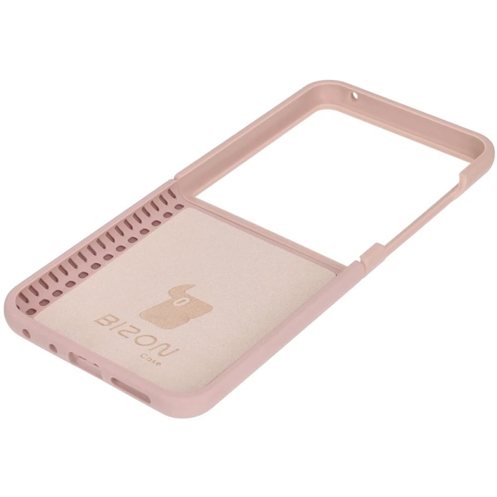 Bizon Soft Case Motorola Razr 50 Ultra roz deschis - 4