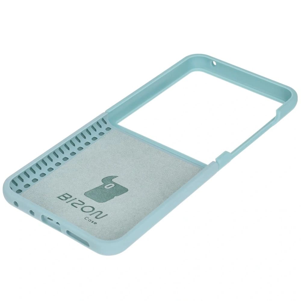 Bizon Soft Case Motorola Razr 50 Ultra albastru deschis - 5