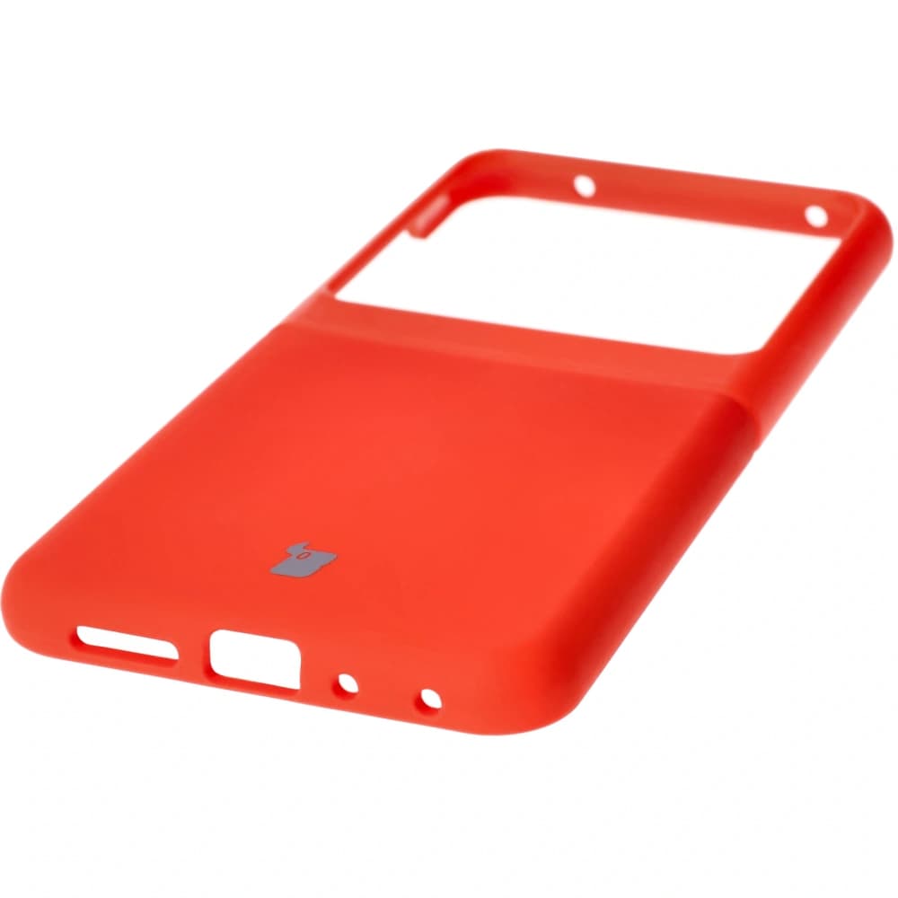 Husă din silicon pentru Motorola Razr 50 roșie. - 3
