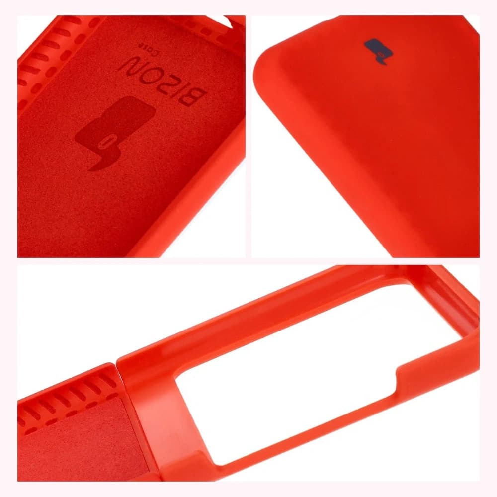 Husă din silicon pentru Motorola Razr 50 roșie. - 6