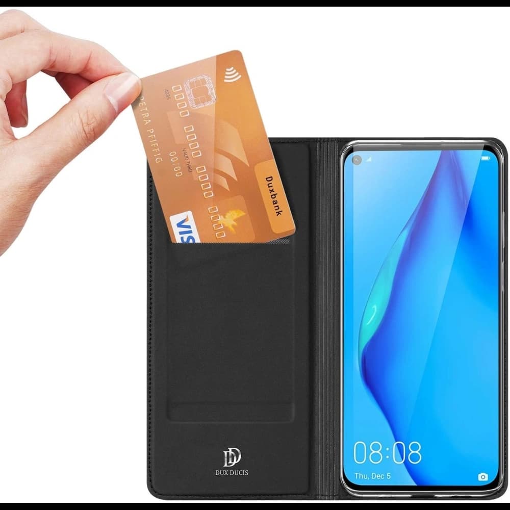 Etui DuxDucis SkinPro Huawei P40 Lite černé 9H - 5