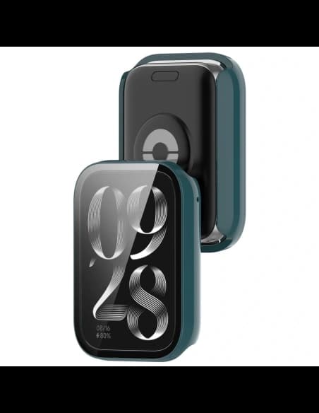 Bizon Case+Glass Watch Xiaomi Mi Smart Band 9 Pro green