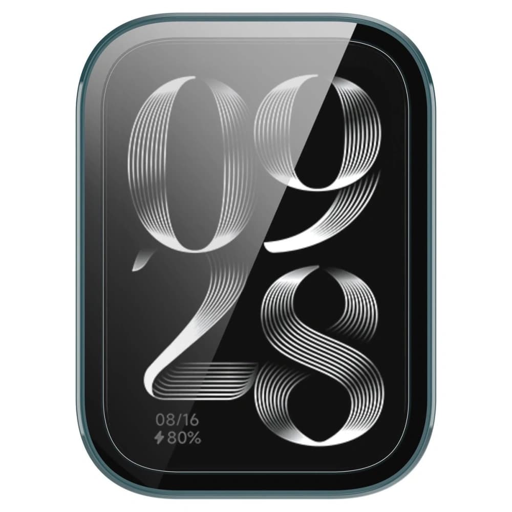 Bizon Case+Glass Watch Xiaomi Mi Smart Band 9 Pro green - 8