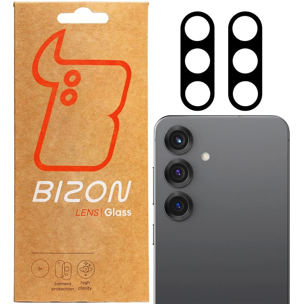 Bizon Glass Lens Samsung Galaxy S25 [2 PACK] - 1