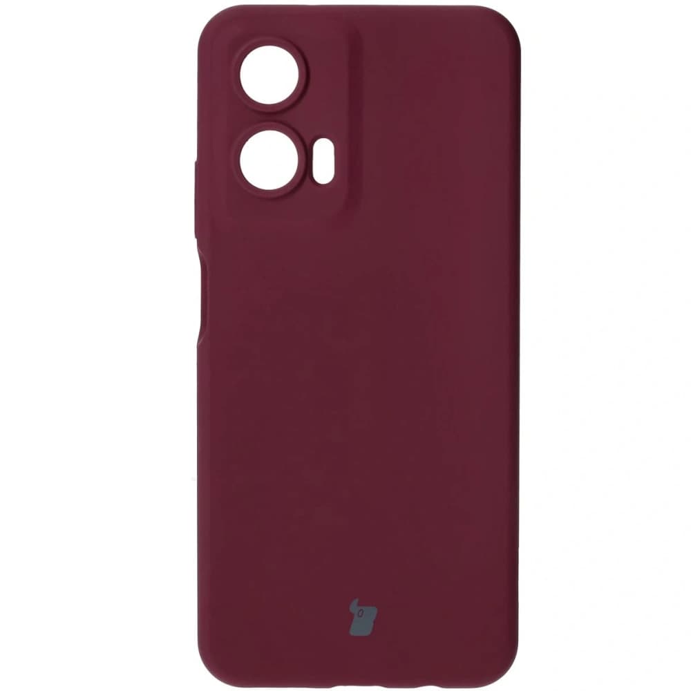 Silikonové pouzdro Bizon Soft Case pro Motorola Moto G35 5G tmavě fialové - 2