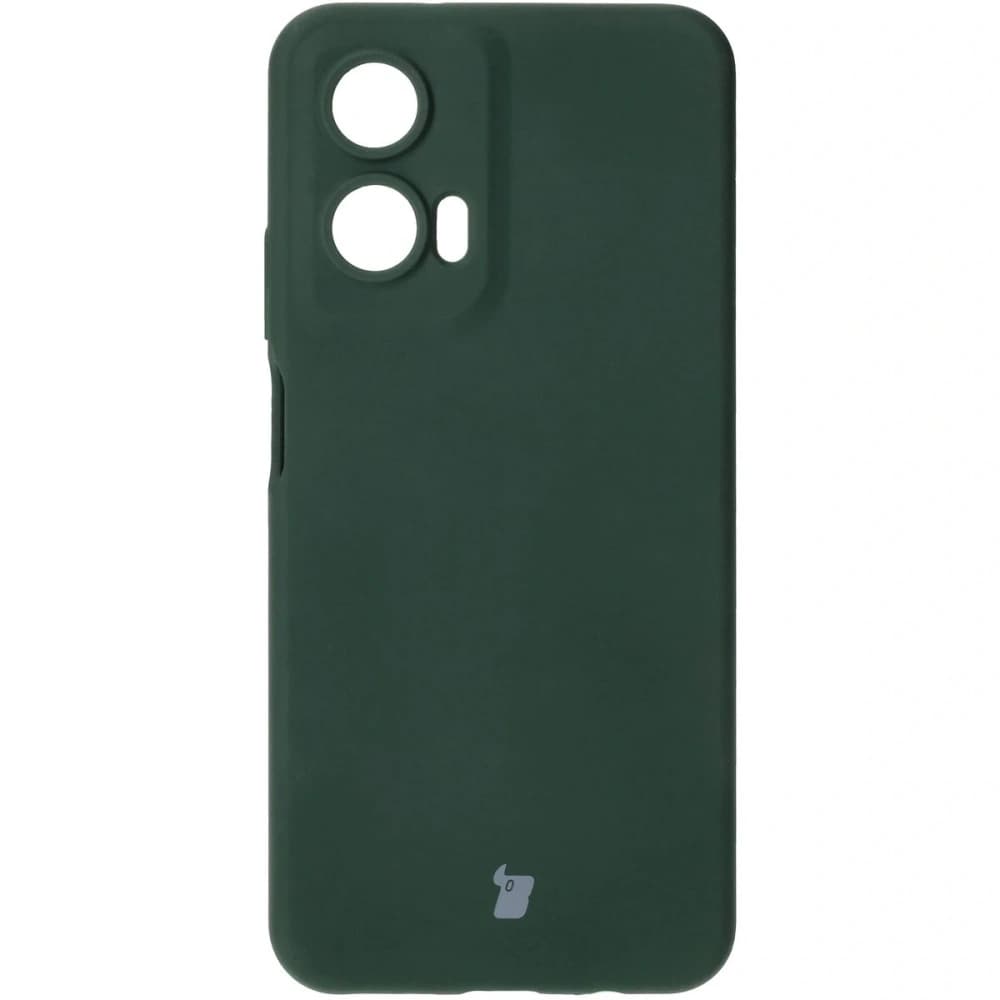 Silikonové pouzdro Bizon Soft Case pro Motorola Moto G35 5G tmavě zelené - 2