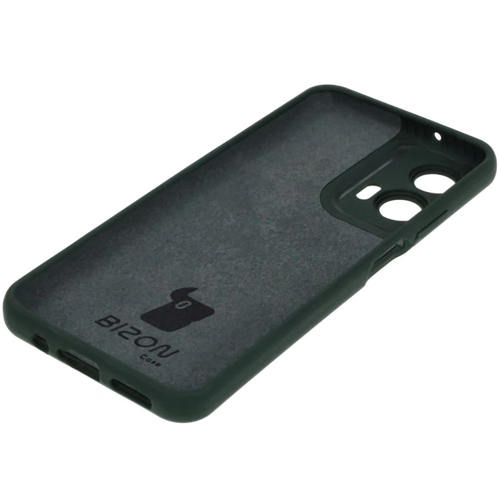 Silikonové pouzdro Bizon Soft Case pro Motorola Moto G35 5G tmavě zelené - 4