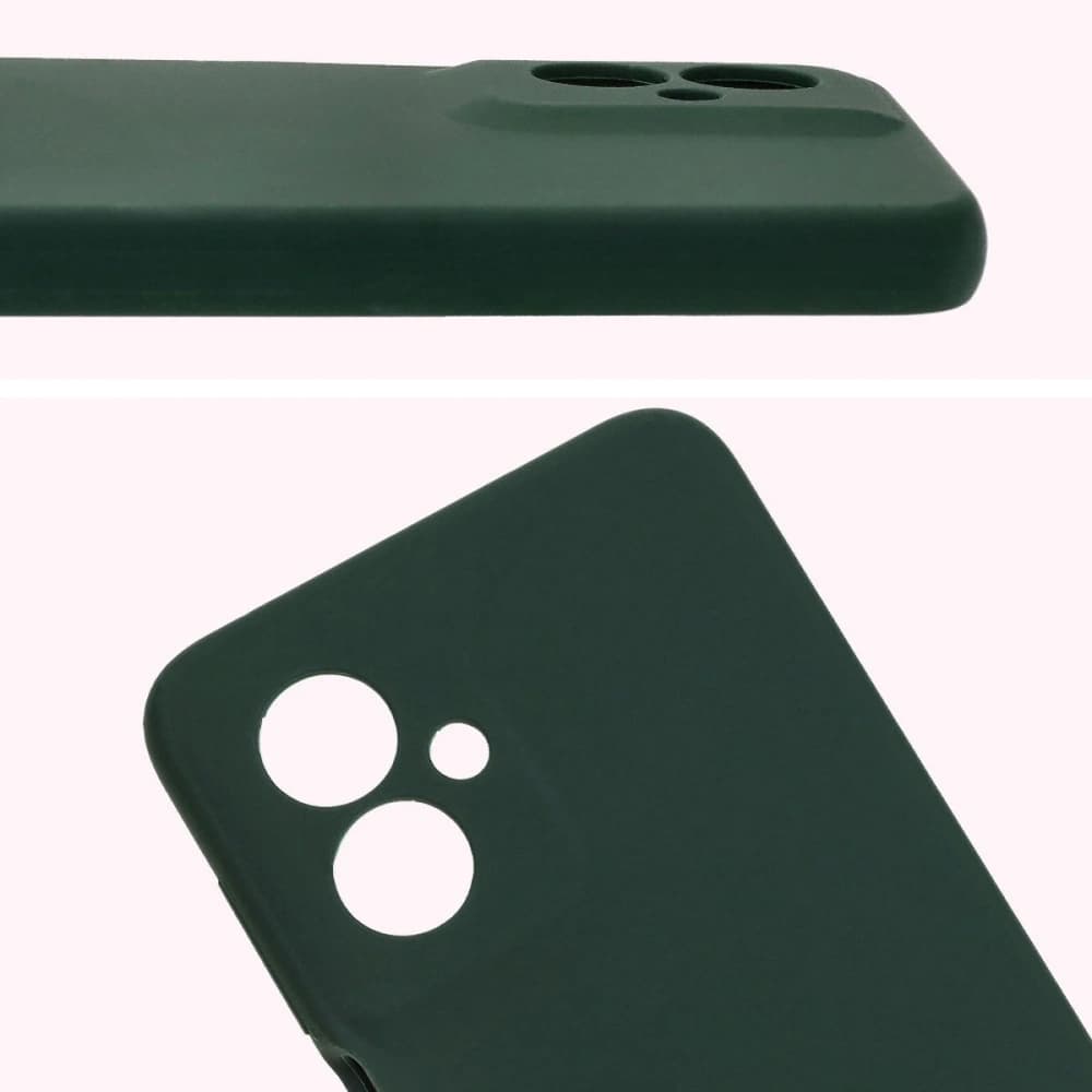 Bizon Soft Case Motorola Moto G55 5G dunkelgrün - 5