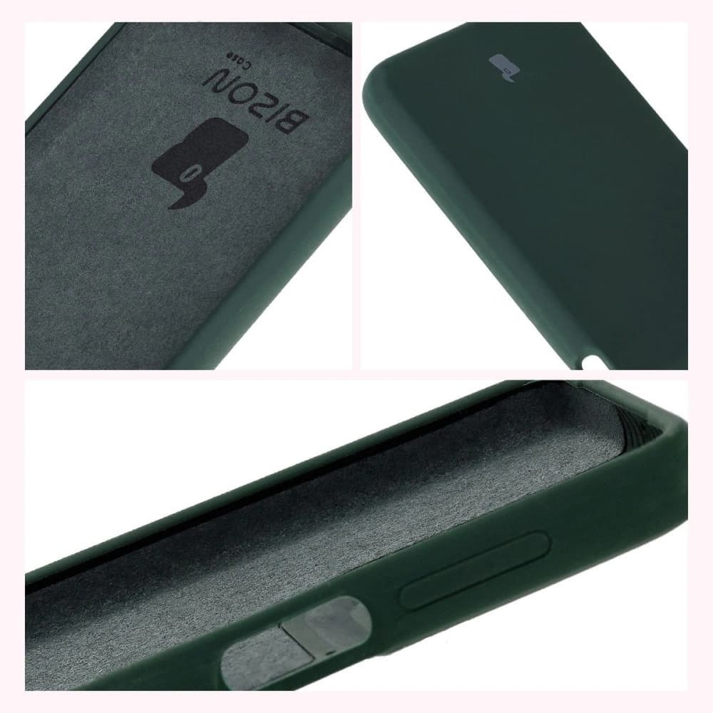 Bizon Soft Case Motorola Moto G55 5G dunkelgrün - 6