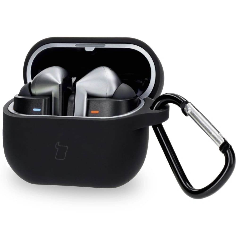 Bizon Case Headphone Silicone Samsung Galaxy Buds 3 / 3 Pro black - 1