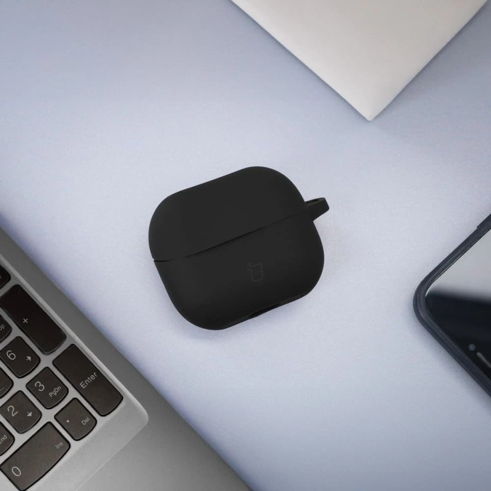 Bizon Case Headphone Silicone Samsung Galaxy Buds 3 / 3 Pro black - 3