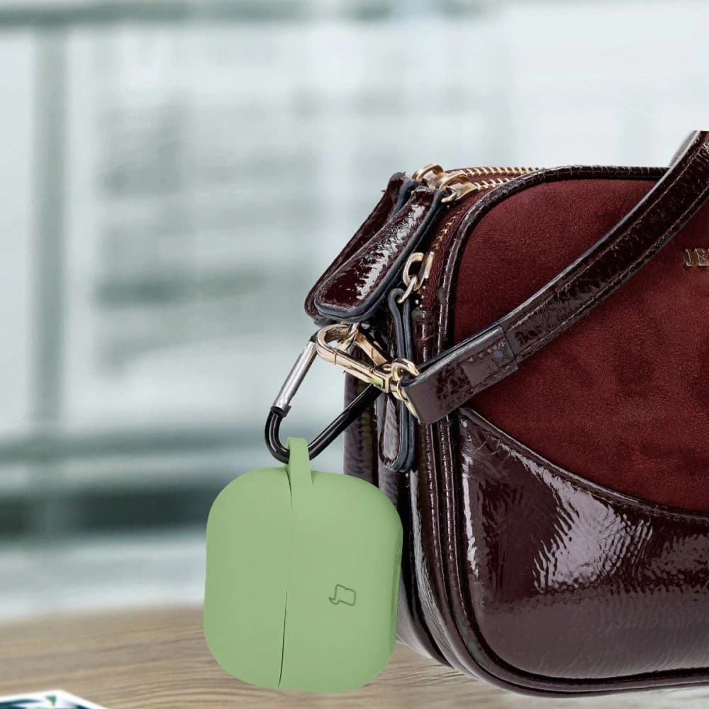 Bizon Case Headphone Silicone Samsung Galaxy Buds 3 / 3 Pro light green - 4