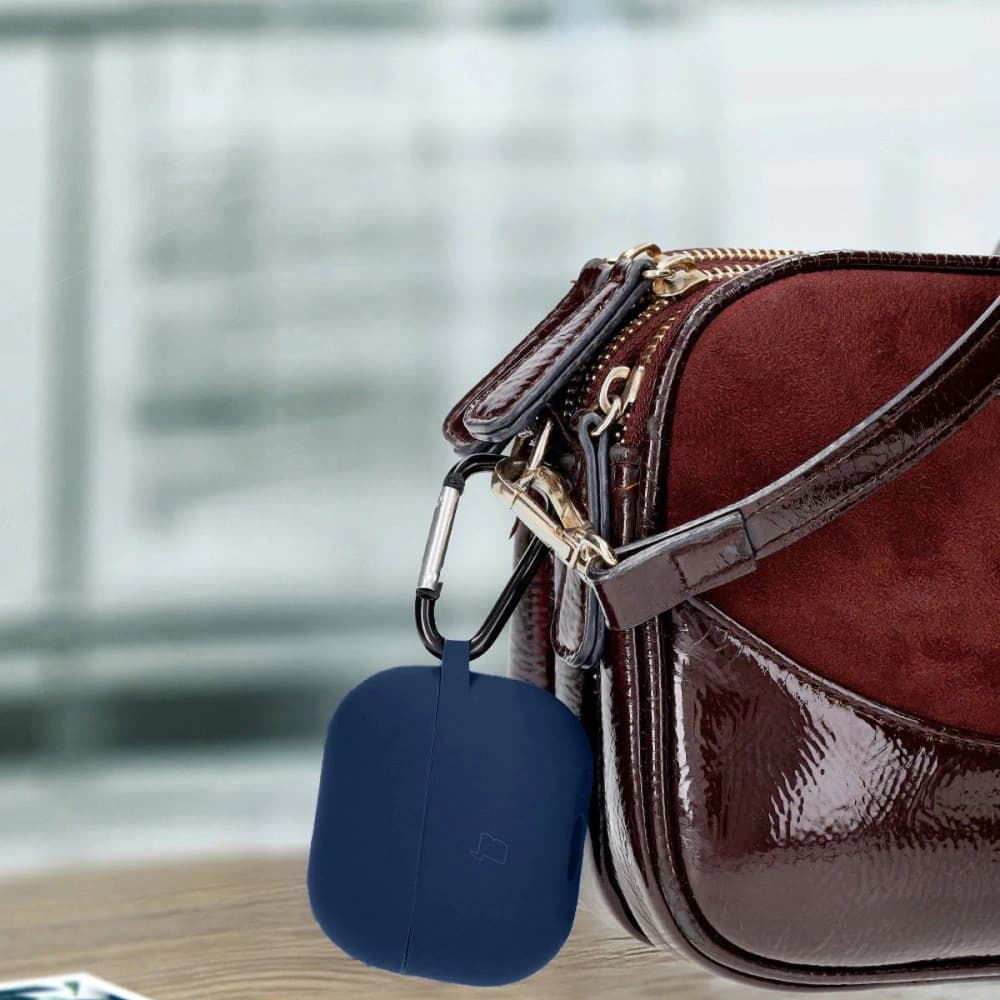 Bizon Case Headphone Silicone Samsung Galaxy Buds 3 / 3 Pro navy blue - 4