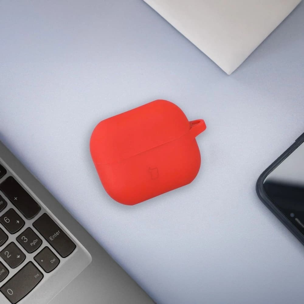 Bizon Case Headphone Silicone Samsung Galaxy Buds 3 / 3 Pro red - 3
