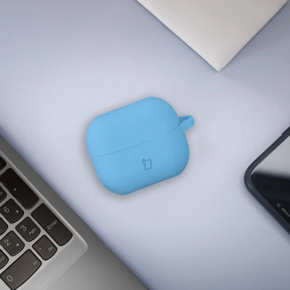 Bizon Case Headphone Silicone Samsung Galaxy Buds 3 / 3 Pro blue - 3