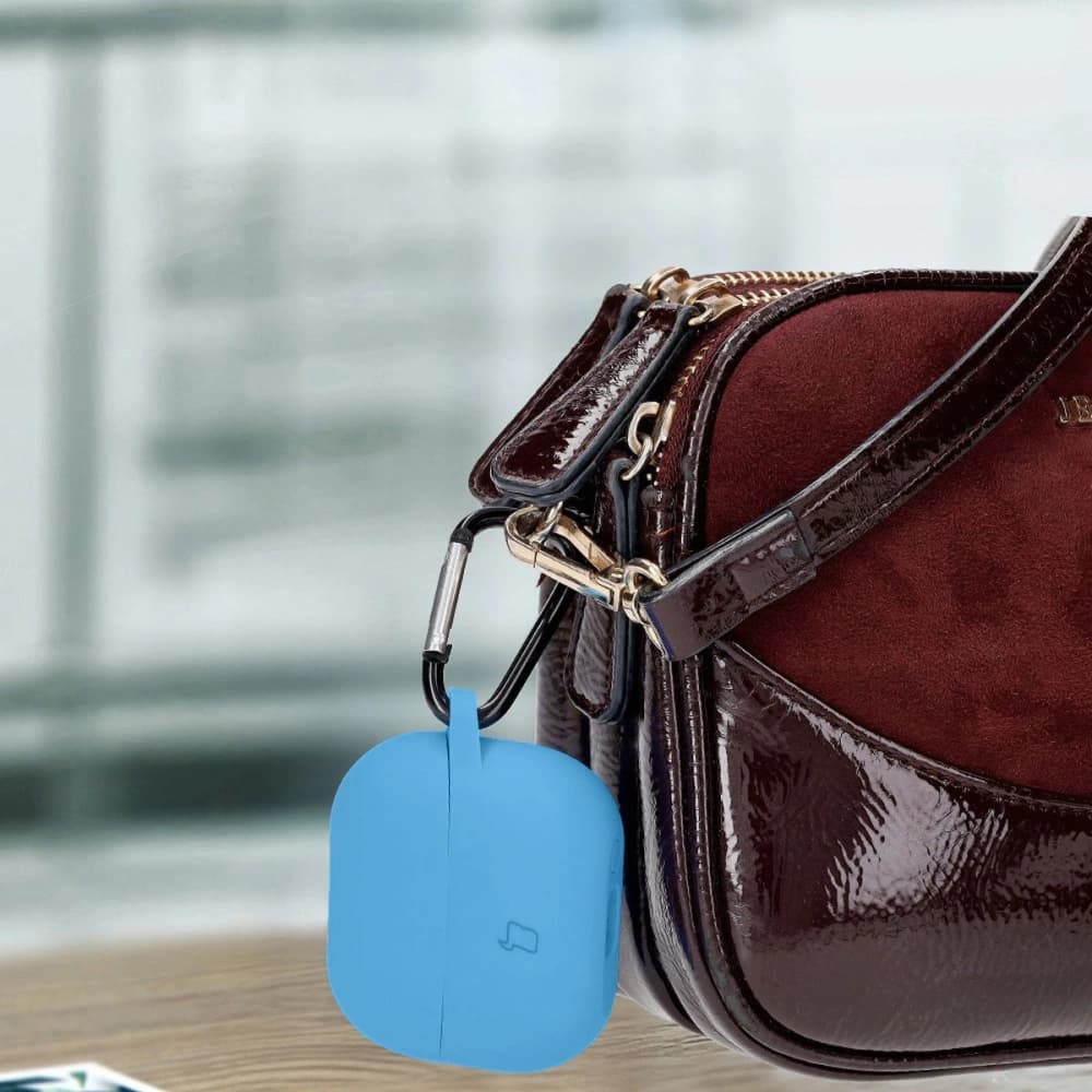 Bizon Case Headphone Silicone Samsung Galaxy Buds 3 / 3 Pro blue - 4