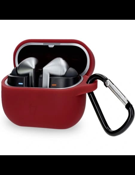 Bizon Case Headphone Silicone Samsung Galaxy Buds 3 / 3 Pro burgundy