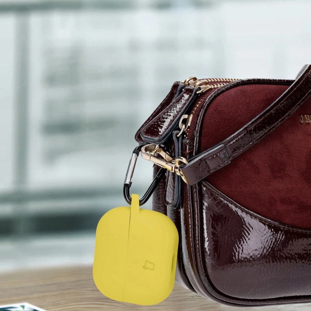 Bizon Case Headphone Silicone Samsung Galaxy Buds 3 / 3 Pro yellow - 4