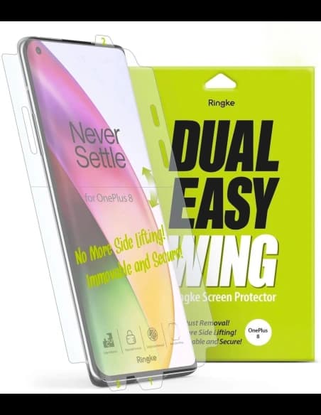 Ringke Dual Easy Wing Full Cover OnePlus 8 [2 PACK]