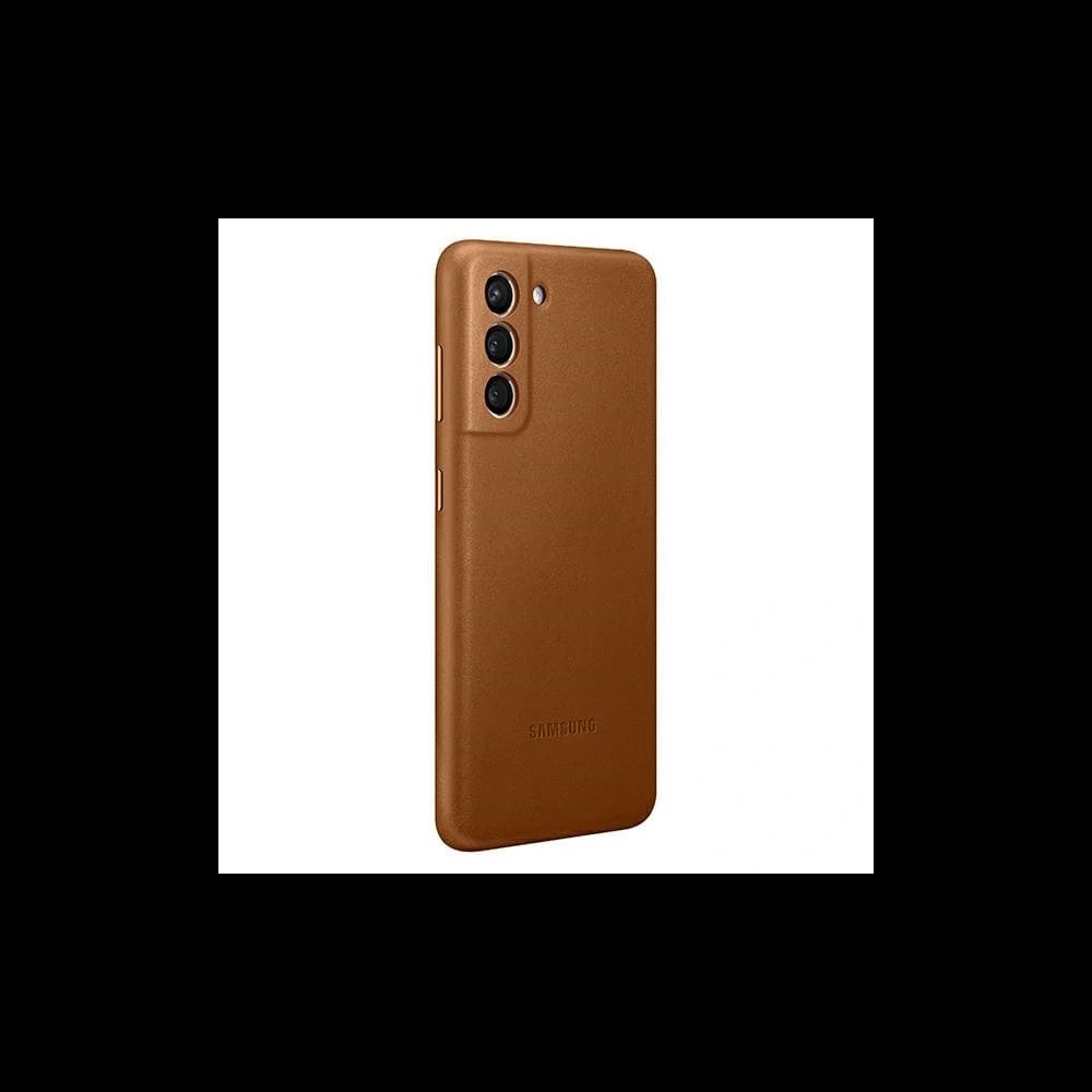 [OUTLET] Case Samsung Galaxy S21+ Plus EF-VG996LA brown Leather Cover - 2