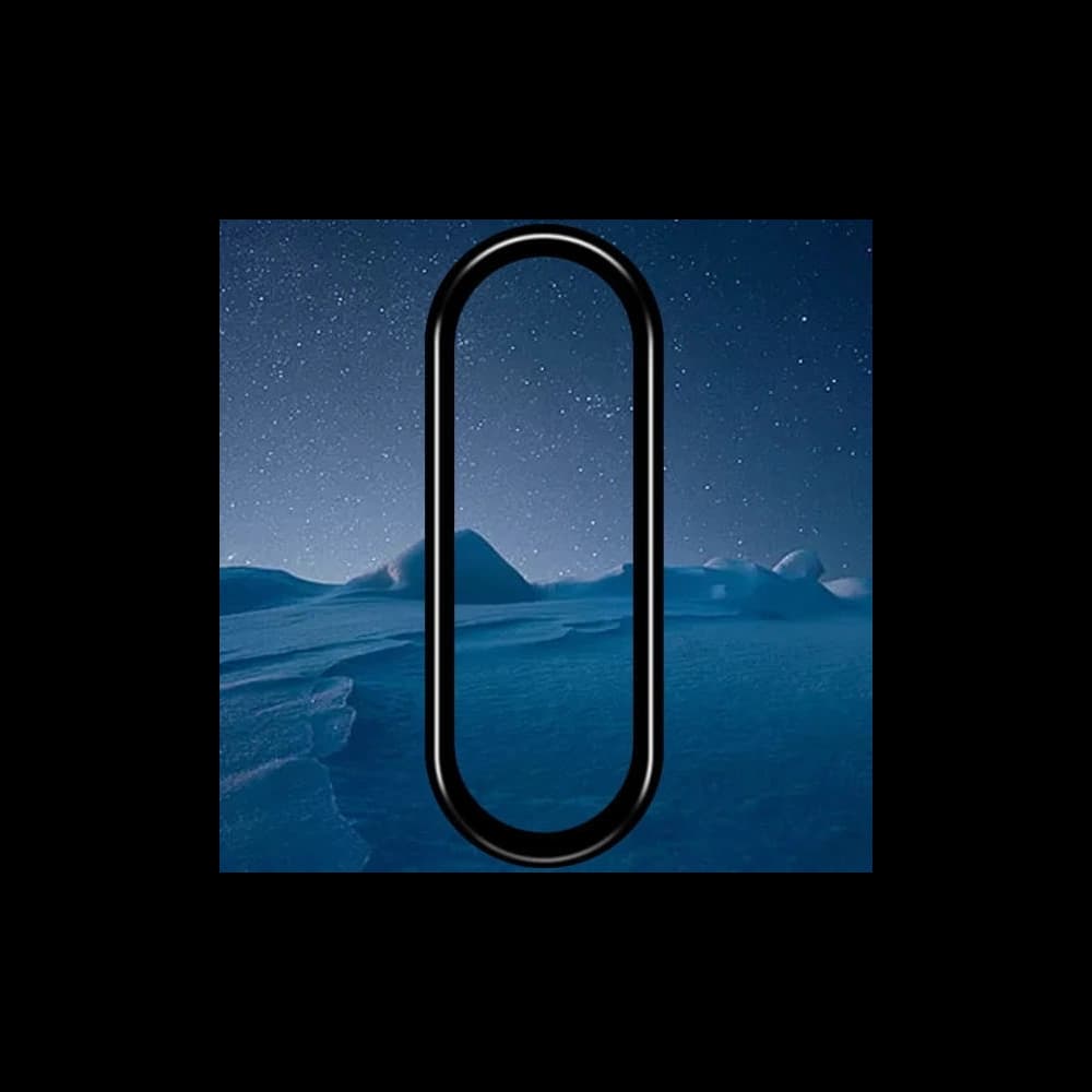 Bizon Glass Edge Xiaomi Mi Band 6 / 5 fekete - 6