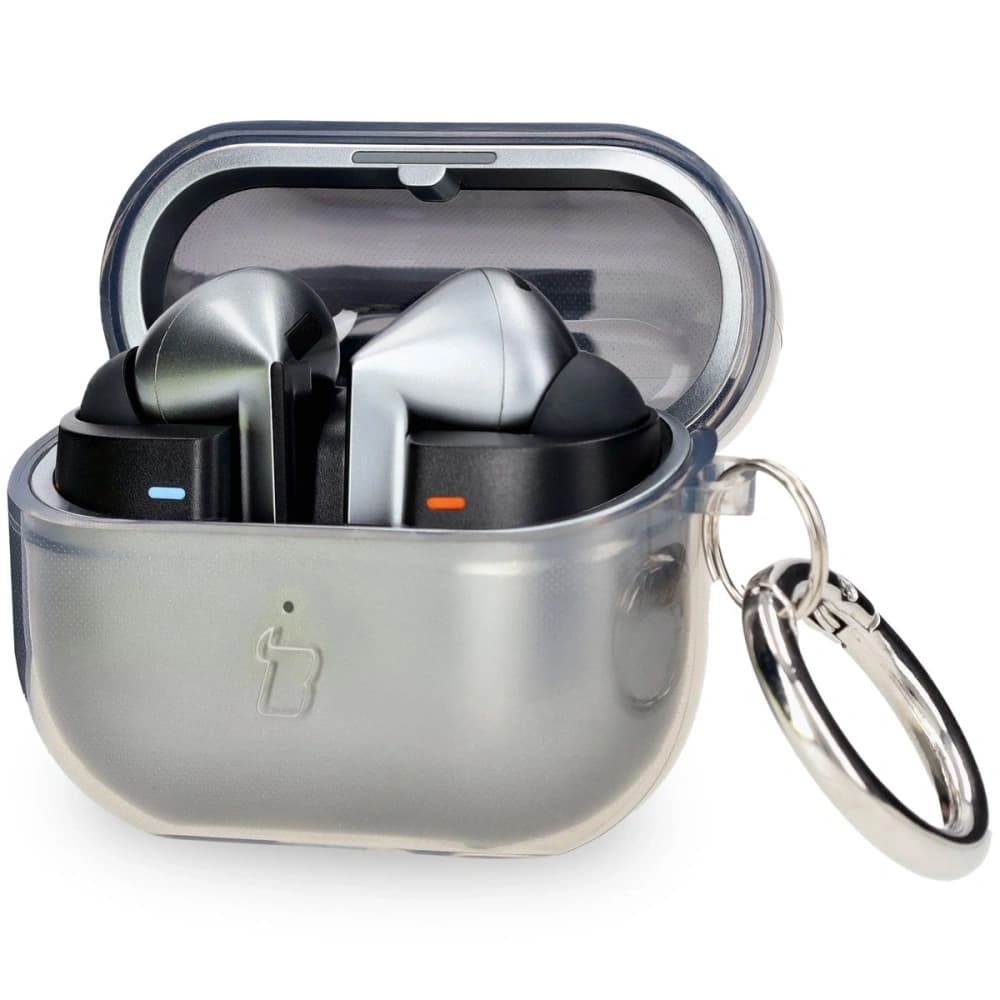 Bizon Case Headphone Clear Samsung Galaxy Buds 3/3 Pro transparent-black - 1