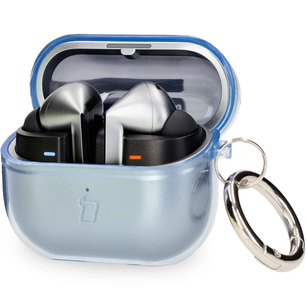 Bizon Case Headphone Clear Samsung Galaxy Buds 3/3 Pro transparent-blue - 1