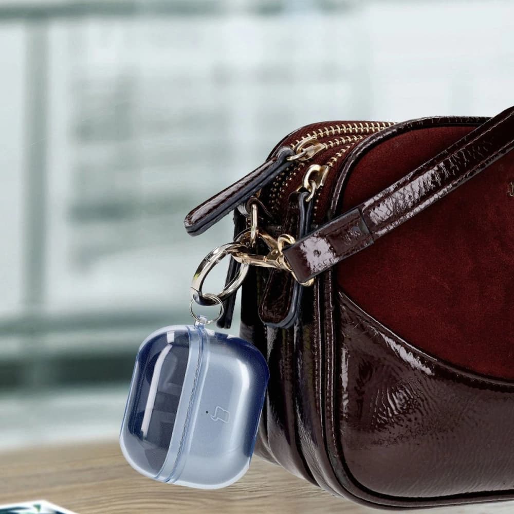 Bizon Case Headphone Clear Samsung Galaxy Buds 3/3 Pro transparent-blue - 4