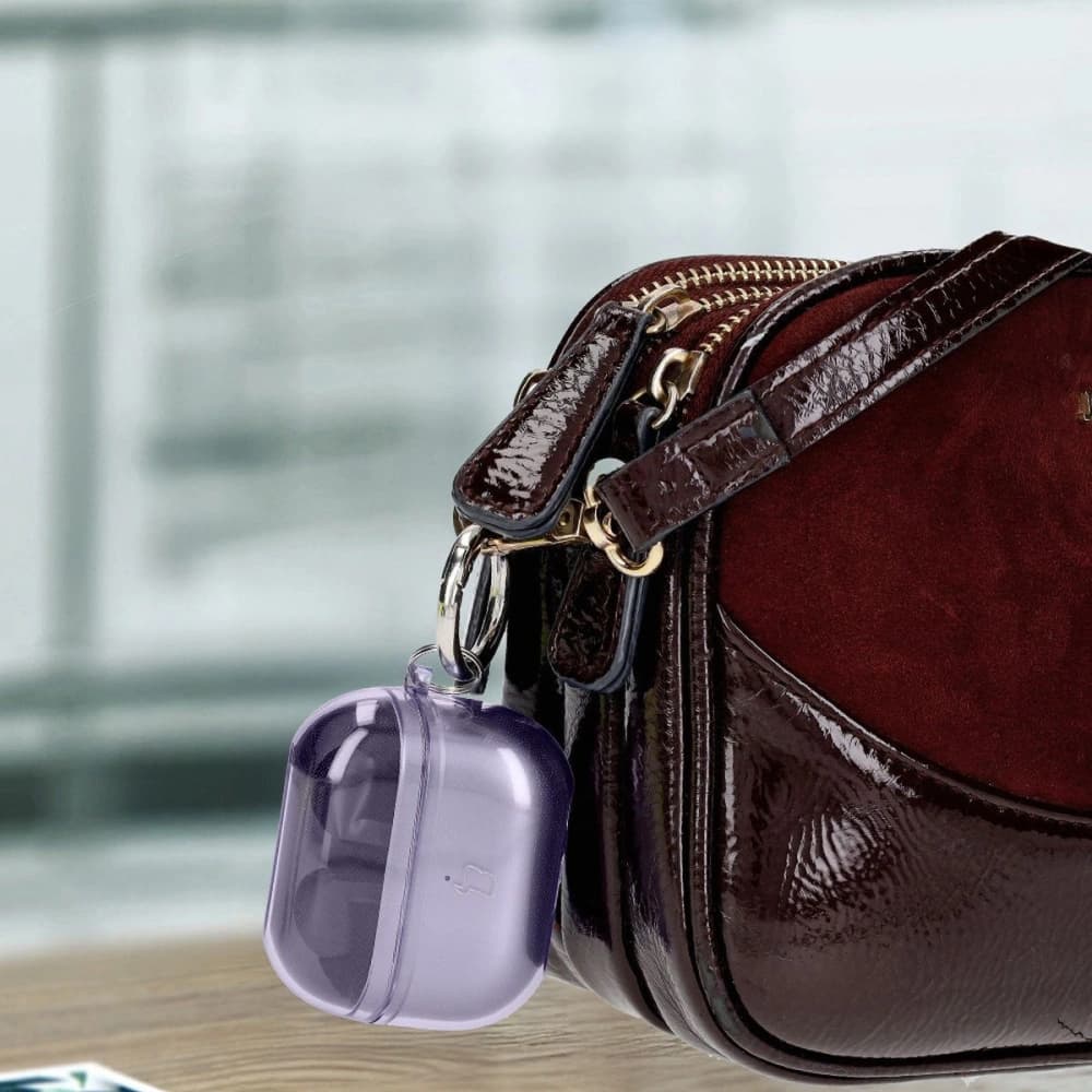 Bizon Case Headphone Clear Samsung Galaxy Buds 3/3 Pro transparent-purple - 4