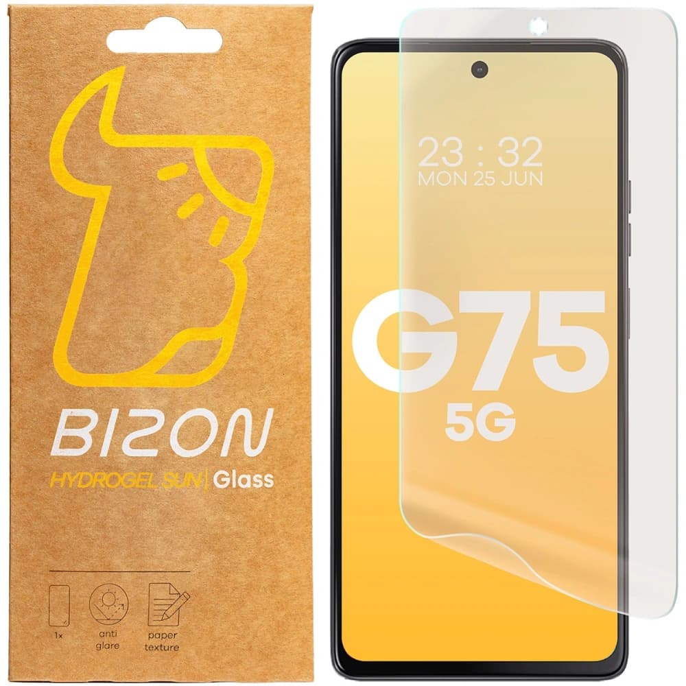 Fólie matná Bizon Glass Hydrogel Sun pro Motorola Moto G75 5G [2 PACK] - 1