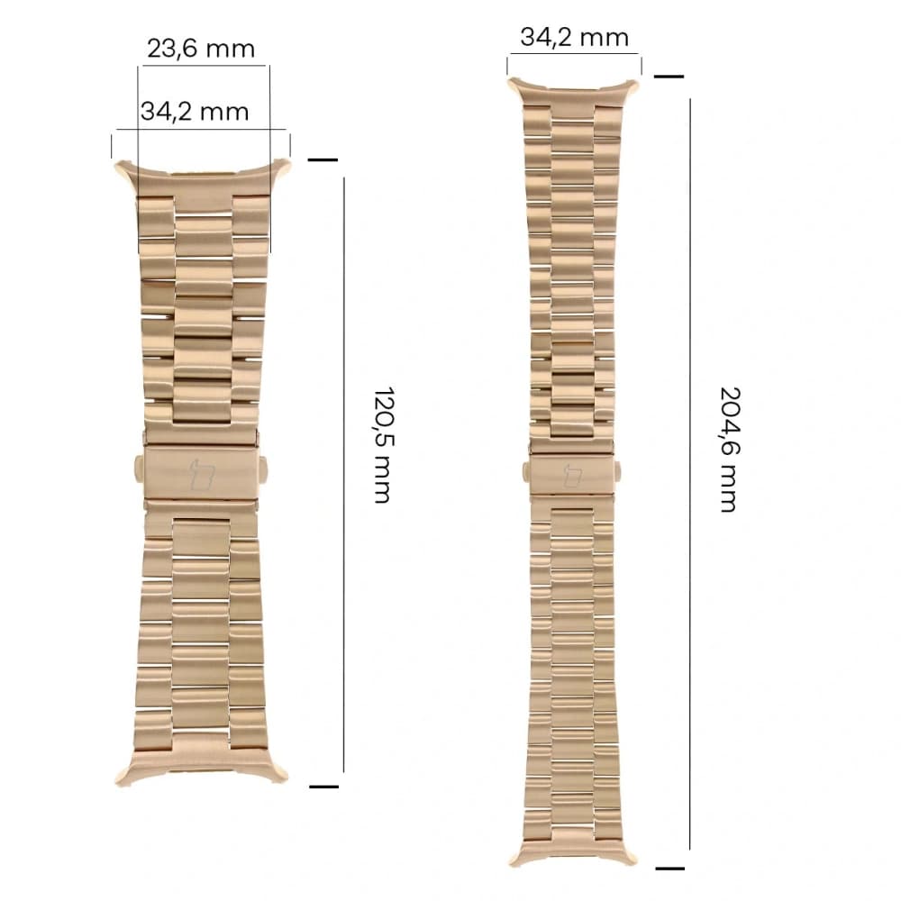 Bizon Strap Uhr Aura Samsung Galaxy Uhr Ultra 47 mm roségold - 3