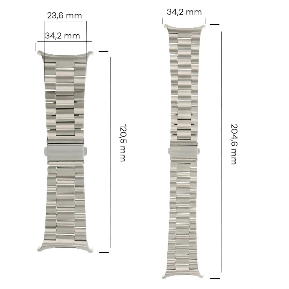 Bizon Strap Watch Aura Samsung Galaxy Watch Ultra 47 mm silver - 3