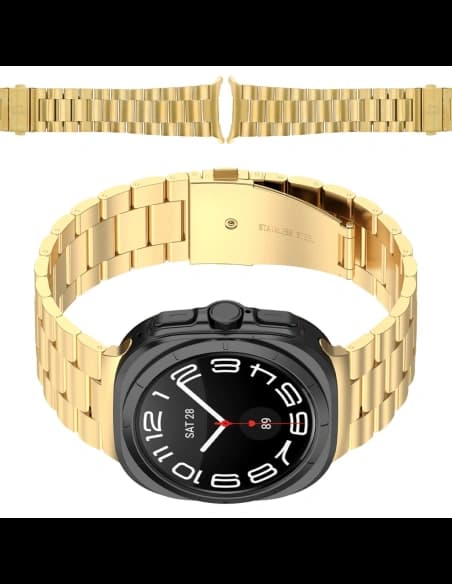 Bizon Strap Watch Aura Samsung Galaxy Watch Ultra 47 mm arany