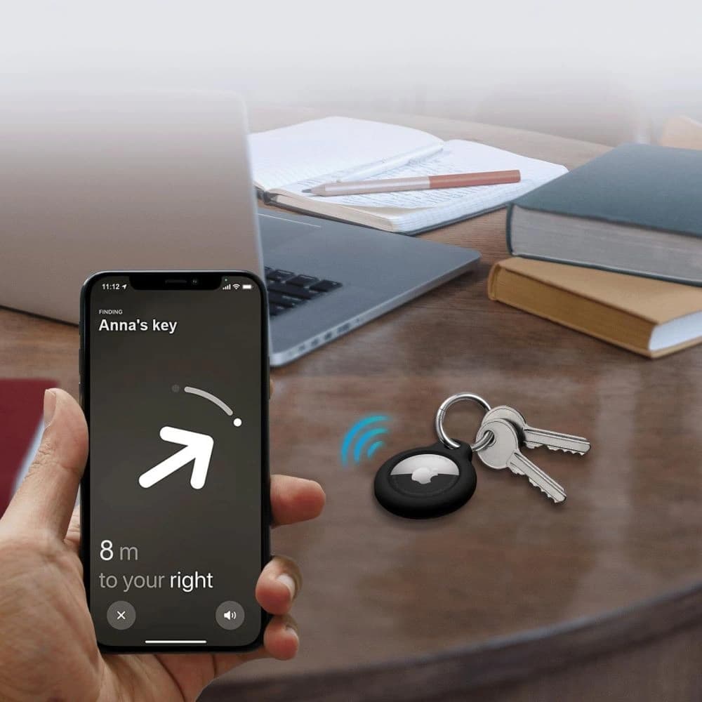 Tech-Protect Durva Apple Airtag Fekete [2 Csomag] - 7