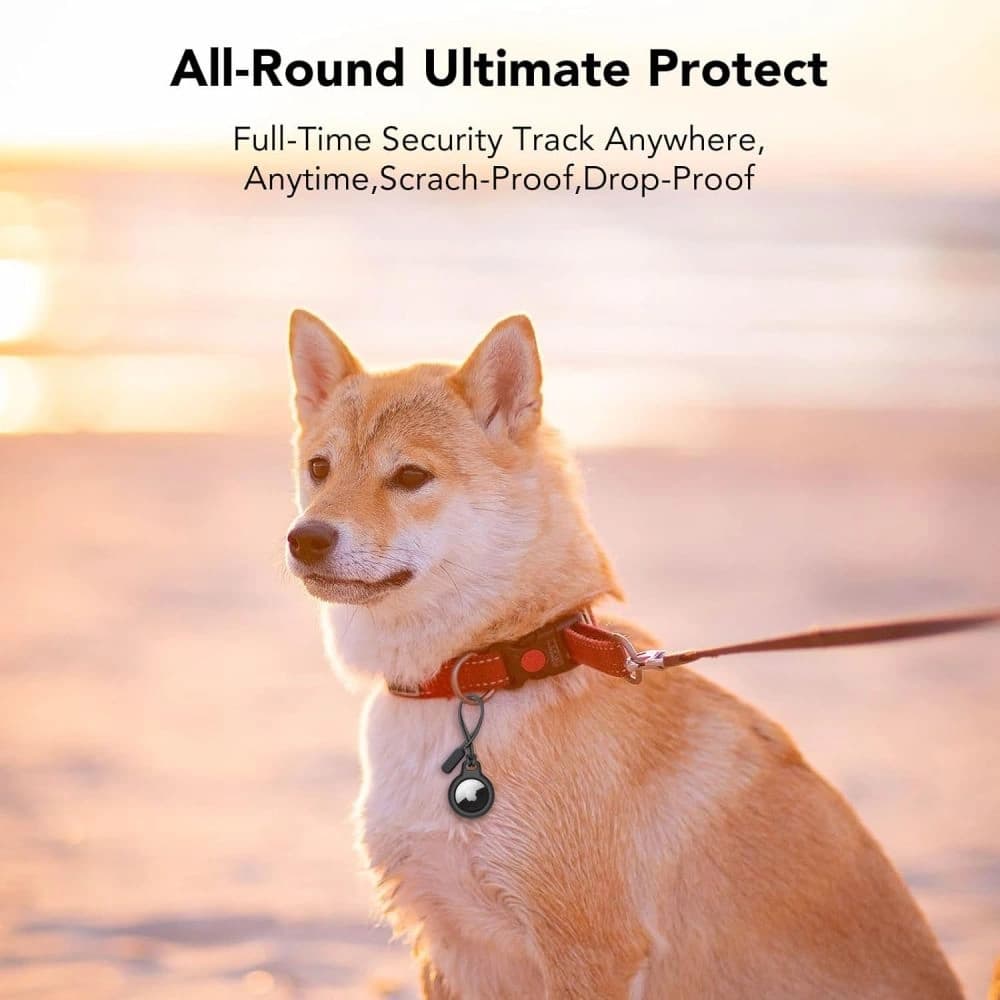 Etui Tech-Protect Rough Chain Apple Airtag Černé [2 PACK] - 6