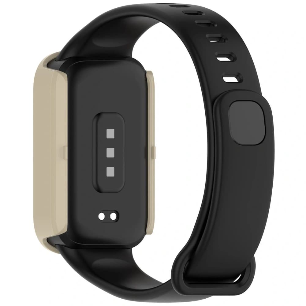 Bizon Case+Glass Óra Xiaomi Smart Band 9 Active / Redmi Smart Band 3 bézs - 5